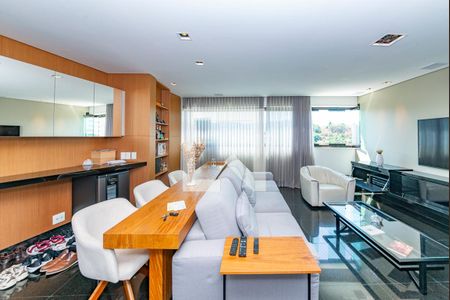 Sala de apartamento à venda com 2 quartos, 103m² em Luxemburgo, Belo Horizonte