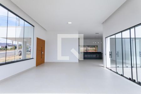sala de casa de condomínio à venda com 4 quartos, 305m² em Casa Branca, Brumadinho