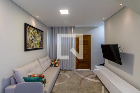  Sala e Cozinha  de casa de condomínio à venda com 2 quartos, 52m² em Vila Marieta, São Paulo