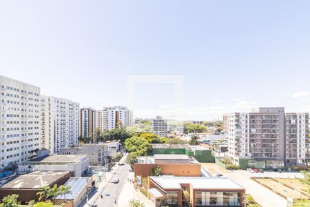 Varanda de kitnet/studio para alugar com 1 quarto, 22m² em Indianópolis, São Paulo