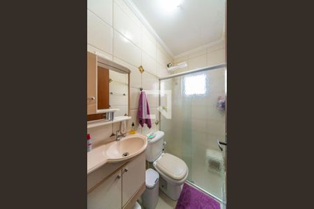 Banheiro de apartamento à venda com 3 quartos, 172m² em Vila Eldizia, Santo André