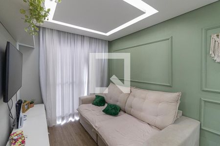 Sala/Cozinha/Área de Serviço  de apartamento à venda com 2 quartos, 50m² em Vila Carmosina, São Paulo