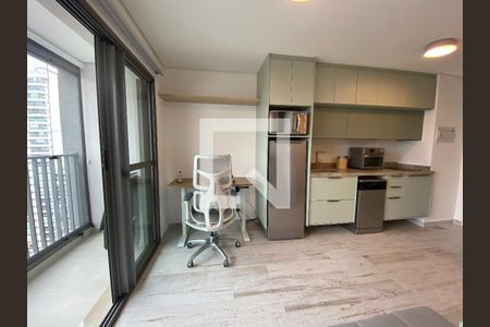 Apartamento à venda com 1 quarto, 25m² em Santo Amaro, São Paulo