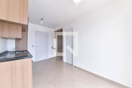 Sala/Cozinha de apartamento à venda com 1 quarto, 26m² em Campo Belo, São Paulo