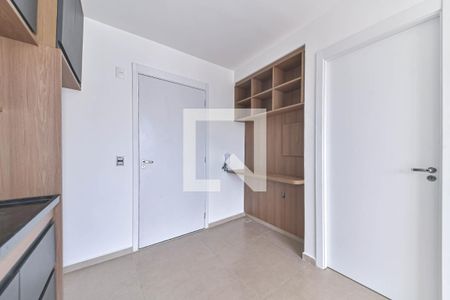 Sala/Cozinha de apartamento à venda com 1 quarto, 26m² em Campo Belo, São Paulo