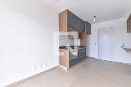 Sala/Cozinha de apartamento à venda com 1 quarto, 26m² em Campo Belo, São Paulo