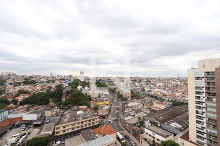 Vista da Sacada da Sala de kitnet/studio para alugar com 1 quarto, 40m² em Vila Ema, São Paulo