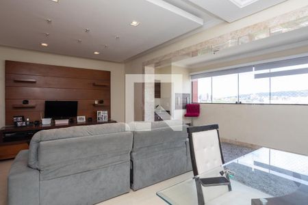 Sala de apartamento à venda com 3 quartos, 180m² em São Sebastião, Porto Alegre