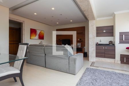 Sala de apartamento à venda com 3 quartos, 180m² em São Sebastião, Porto Alegre