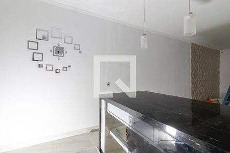 Sala/Cozinha de casa para alugar com 3 quartos, 140m² em Guilhermina, Praia Grande