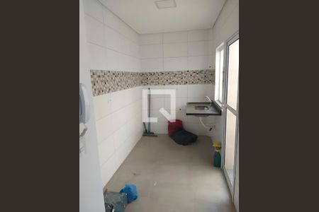 Lavanderia de apartamento à venda com 2 quartos, 44m² em Parque Erasmo Assunção, Santo André