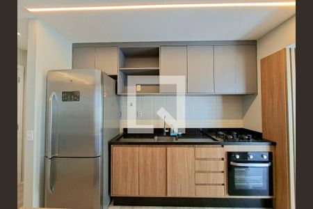 Cozinha de apartamento à venda com 2 quartos, 65m² em Indianópolis, São Paulo