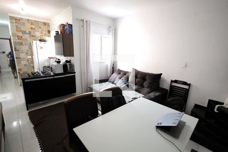 Sala de apartamento à venda com 2 quartos, 110m² em Vila Guarani, Santo André