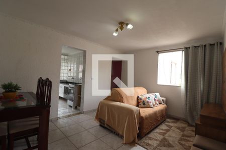 Sala de apartamento para alugar com 2 quartos, 55m² em Jardim Alvorada, Santo André
