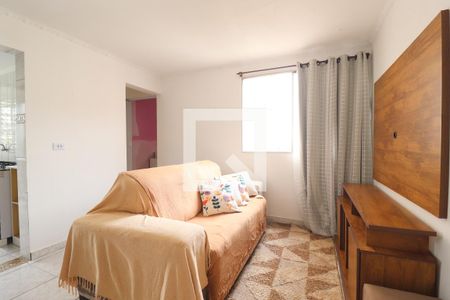 Sala de apartamento para alugar com 2 quartos, 55m² em Jardim Alvorada, Santo André