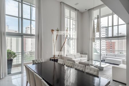 Sala de apartamento à venda com 4 quartos, 347m² em Indianópolis, São Paulo