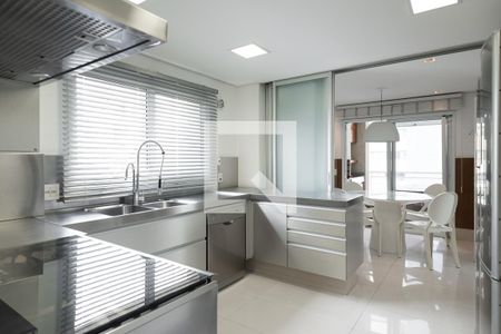 Cozinha de apartamento à venda com 4 quartos, 347m² em Indianópolis, São Paulo