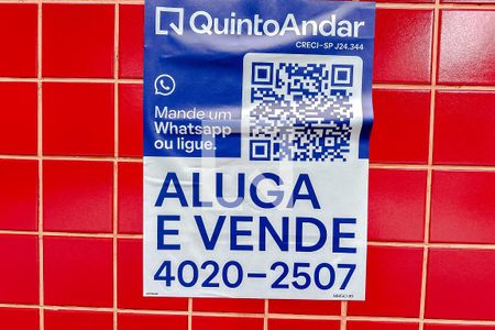 Placa de kitnet/studio para alugar com 1 quarto, 40m² em Vila Regente Feijó, São Paulo