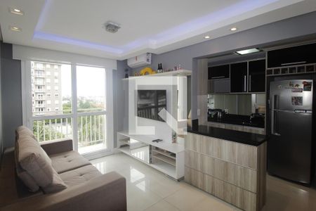 Sala de apartamento para alugar com 2 quartos, 60m² em Jardim Sabará, Porto Alegre