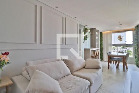 Sala de apartamento para alugar com 2 quartos, 62m² em Granja Marileusa, Uberlândia