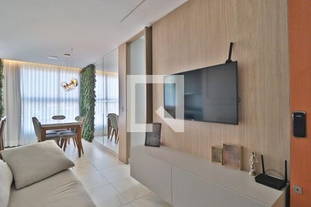 Sala de apartamento para alugar com 2 quartos, 62m² em Granja Marileusa, Uberlândia