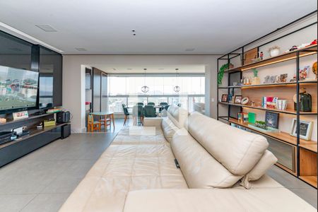 Sala 1 de apartamento à venda com 4 quartos, 154m² em Vila da Serra, Nova Lima