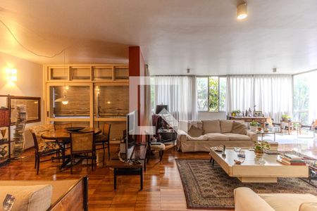 Sala de apartamento à venda com 3 quartos, 198m² em Higienópolis , São Paulo