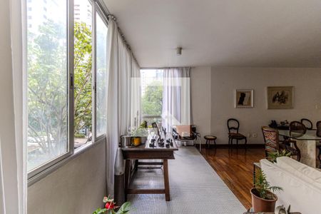 Sala de apartamento à venda com 3 quartos, 198m² em Higienópolis , São Paulo