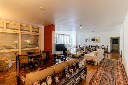 Sala de apartamento à venda com 3 quartos, 198m² em Higienópolis , São Paulo