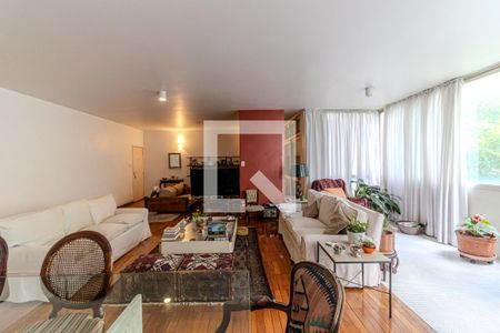 Sala de apartamento à venda com 3 quartos, 198m² em Higienópolis , São Paulo