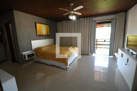 Quarto 1 - Suíte de casa de condomínio para alugar com 4 quartos, 476m² em Conjunto Habitacional Vila Santana (sousas), Campinas