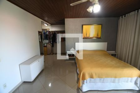 Quarto 1 - Suíte de casa de condomínio para alugar com 4 quartos, 476m² em Conjunto Habitacional Vila Santana (sousas), Campinas