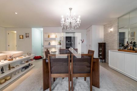 Sala de Jantar de apartamento à venda com 3 quartos, 134m² em Várzea da Barra Funda, São Paulo