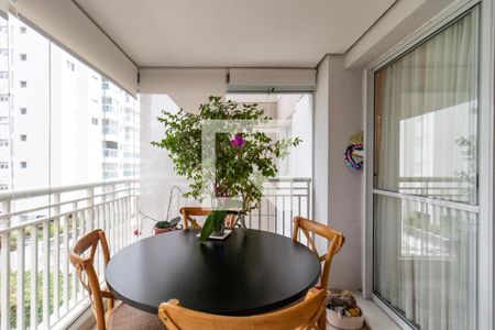 Varanda de apartamento à venda com 3 quartos, 134m² em Várzea da Barra Funda, São Paulo