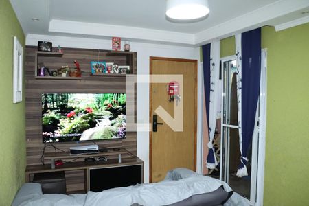 Sala de apartamento para alugar com 2 quartos, 47m² em Jardim Isis, Cotia