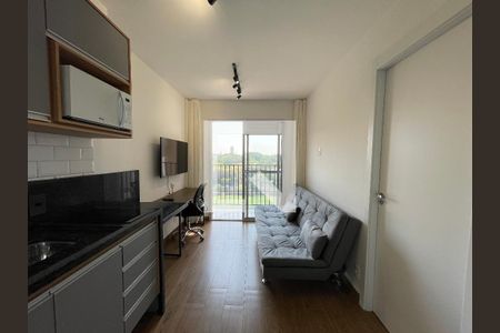 Sala de casa de condomínio para alugar com 1 quarto, 24m² em Vila Butantã, São Paulo