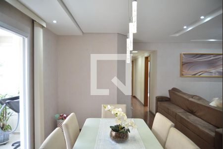 Sala de apartamento à venda com 3 quartos, 108m² em Campestre, Santo André