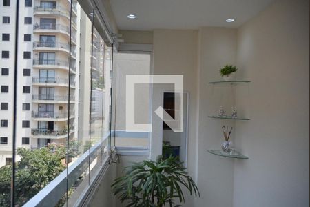 Varanda gourmet de apartamento à venda com 3 quartos, 108m² em Campestre, Santo André