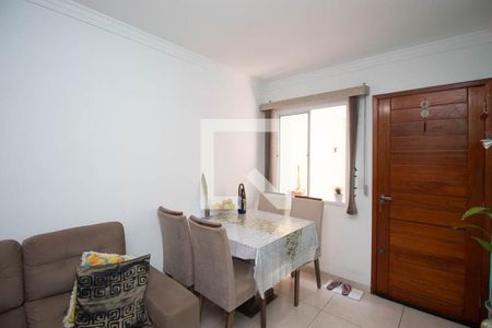 Sala de casa de condomínio à venda com 2 quartos, 50m² em Vila Nova Carolina, São Paulo