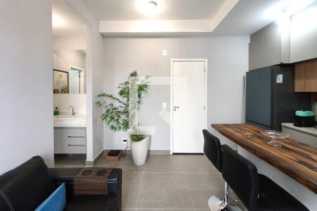 Sala de apartamento para alugar com 1 quarto, 33m² em Parque Industrial, Campinas