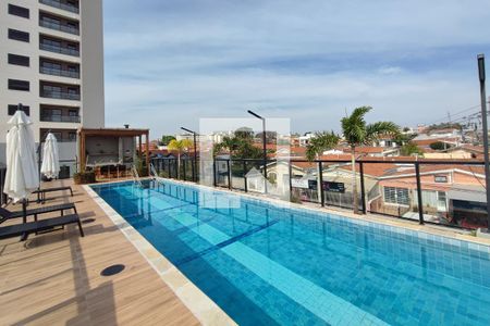 Área comum - Piscina de apartamento para alugar com 1 quarto, 33m² em Parque Industrial, Campinas