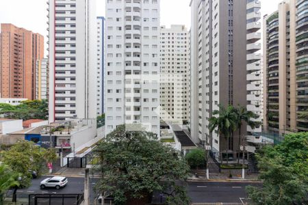 Vista da Sala de apartamento para alugar com 2 quartos, 50m² em Indianópolis, São Paulo
