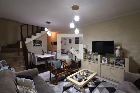 Sala de casa à venda com 3 quartos, 180m² em Vila Silvestre, Santo André