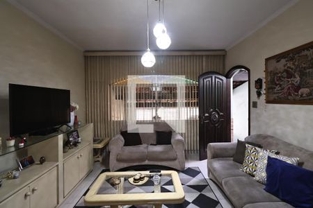 Sala de casa à venda com 3 quartos, 180m² em Vila Silvestre, Santo André