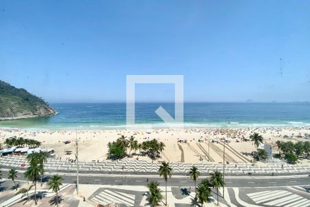 Vista sala  de apartamento à venda com 2 quartos, 115m² em Copacabana, Rio de Janeiro
