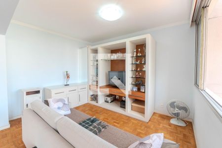 Sala de TV de apartamento à venda com 3 quartos, 124m² em Bela Vista, São Paulo