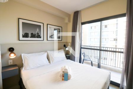 Studio de kitnet/studio para alugar com 1 quarto, 22m² em Jardim das Acacias, São Paulo