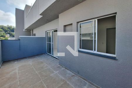 Varanda da Sala de apartamento à venda com 2 quartos, 60m² em Santa Rosa, Niterói