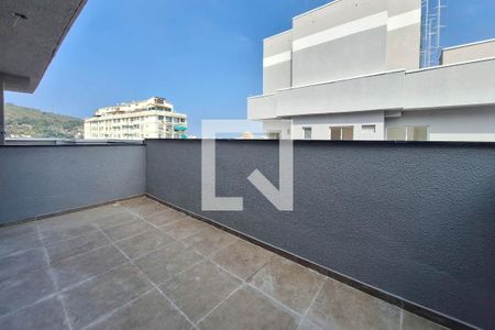 Varanda da Sala de apartamento à venda com 2 quartos, 60m² em Santa Rosa, Niterói