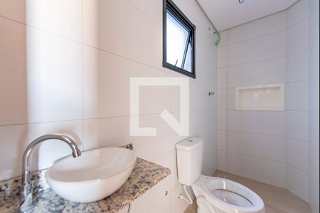 Banheiro de apartamento à venda com 2 quartos, 100m² em Parque Oratório, Santo André